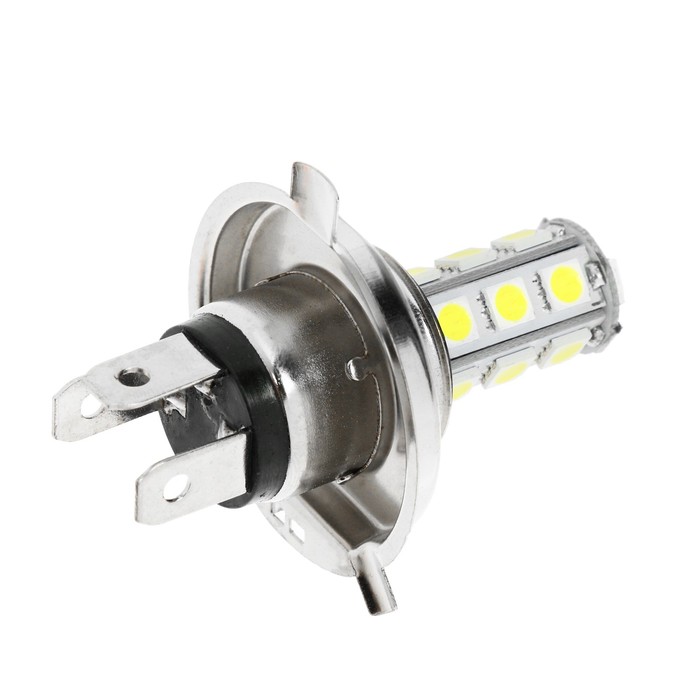 фото Лампа автомобильная skyway h4, 12 в, светодиодная, 18 smd диодов, s08201017