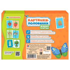 

Настольная игра «Картинки-половинки. Живая природа»