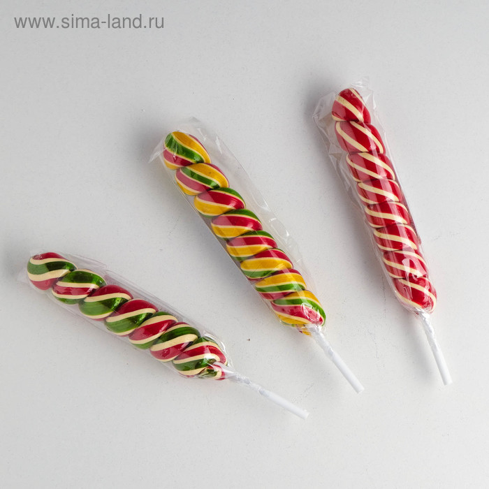 

Карамель леденцовая Lenco, «Спираль», ассорти, 90 г