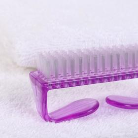 

Щётка для маникюра/педикюра, 7,6 см, цвет сиреневый