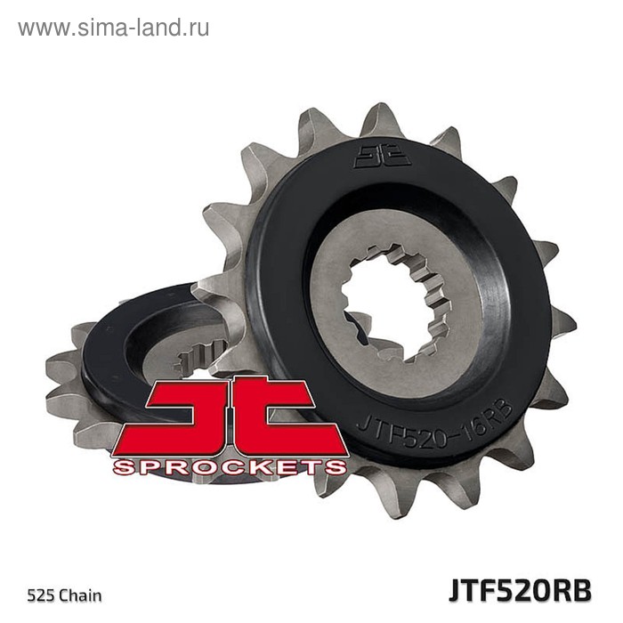 

Звезда ведущая JT sprockets 520.17RB, цепь 525, 17 зубьев