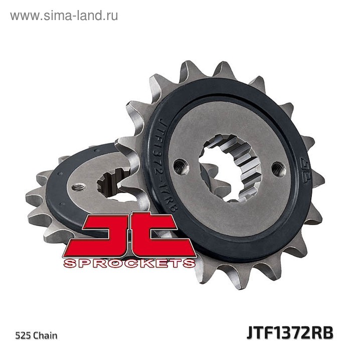 

Звезда ведущая JT sprockets 1372.17RB, цепь 525, 17 зубьев
