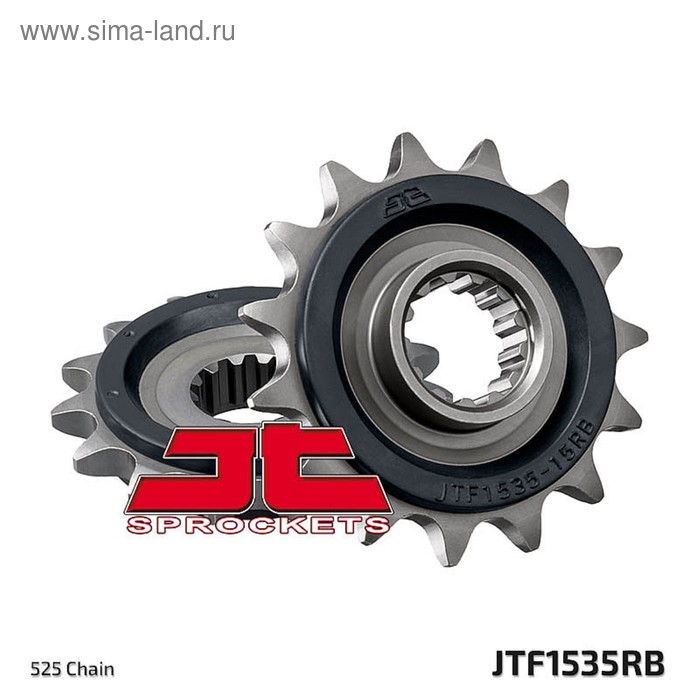 

Звезда ведущая JT sprockets 1535.15RB, цепь 525, 15 зубьев