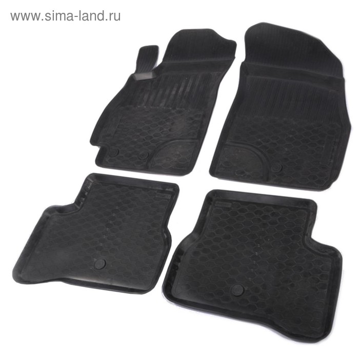 фото Коврики салона rival hyundai accent ii 1999-2003, 4 шт., 12311001