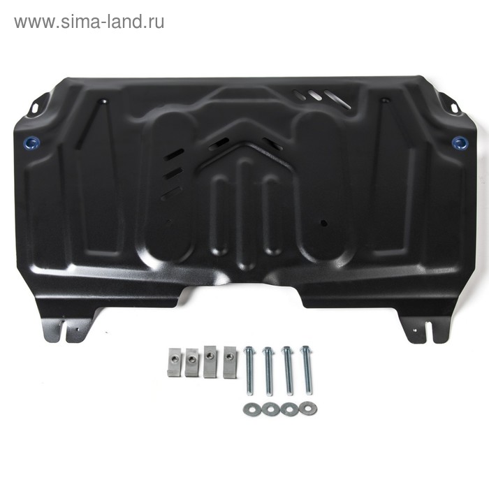 фото Защита картера и кпп rival big toyota camry xv50 рест. 2014-2018, st 2mm, 111.5781.1