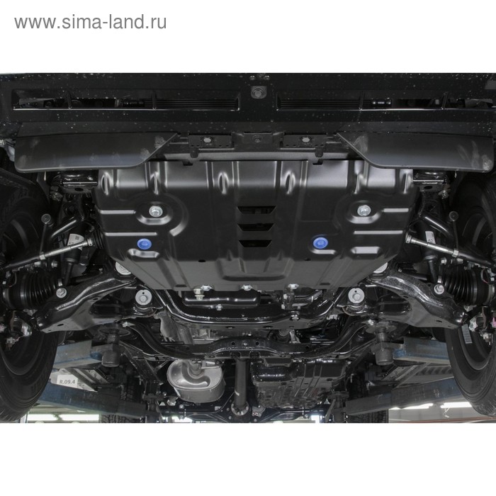 

Защита радиатора Rival для Lexus GX 460 2009-2013 2013-н.в./Toyota Land Cruiser Prado 150 2009-2017 2017-н.в., сталь 1.8 мм, с крепежом, 111.9516.1