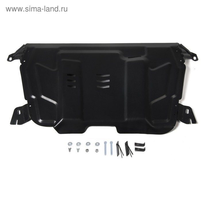 фото Защита картера и кпп rival toyota highlander ii рест. 2010-2014, st 2mm, 111.9519.1