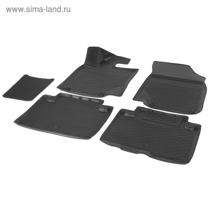фото Коврики салона rival geely atlas 5d 2018-н.в., 5 шт., 11903001