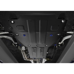 

Защита картера, КПП и РК Rival Kia Stinger 4WD 2018-н.в., st 2mm, K111.2841.1