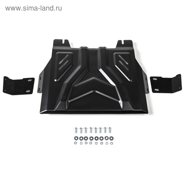 фото Защита рк rival для mitsubishi l200 v 2015-2018, st 2mm, с крепежом, 111.4048.2