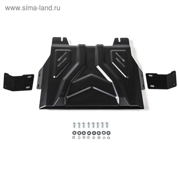 фото Защита рк rival для mitsubishi l200 v 2015-2018, st 3mm, с крепежом, 222.4048.2