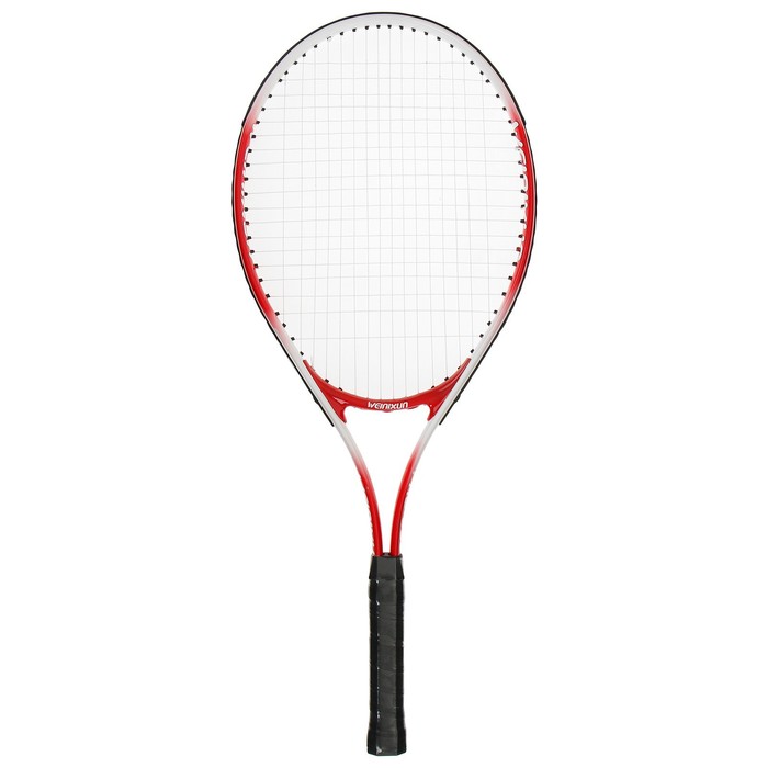 Ракетка для большого тенниса тренировочная, алюминий, в чехле, цвет красный ракетка для большого тенниса детская babolat aero junior 26 желтый