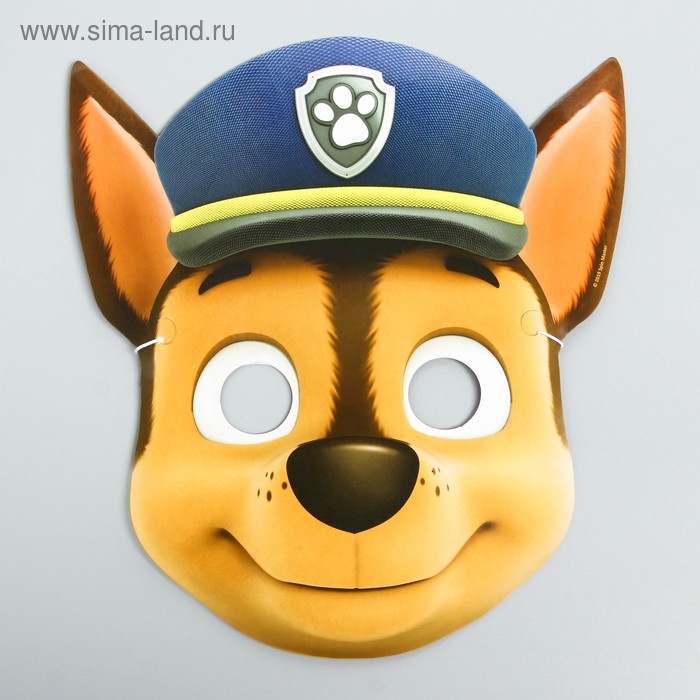 фото Щенячий патруль. маска карнавальная «гончик», 23,6 х 26,1 см, paw patrol