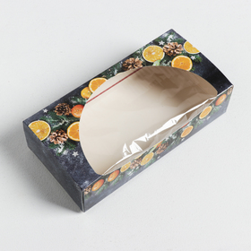 Упаковка для кондитерских изделий «Апельсиновое настроение», 20 × 10 × 5 см от Сима-ленд