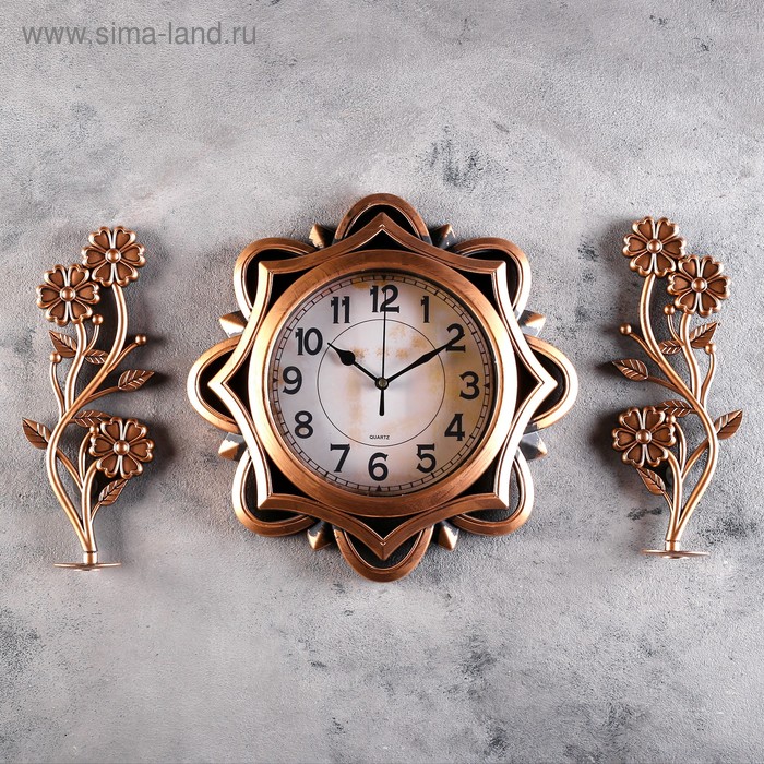 фото Часы настенные, серия: интерьер, "авелар", 32х53 см