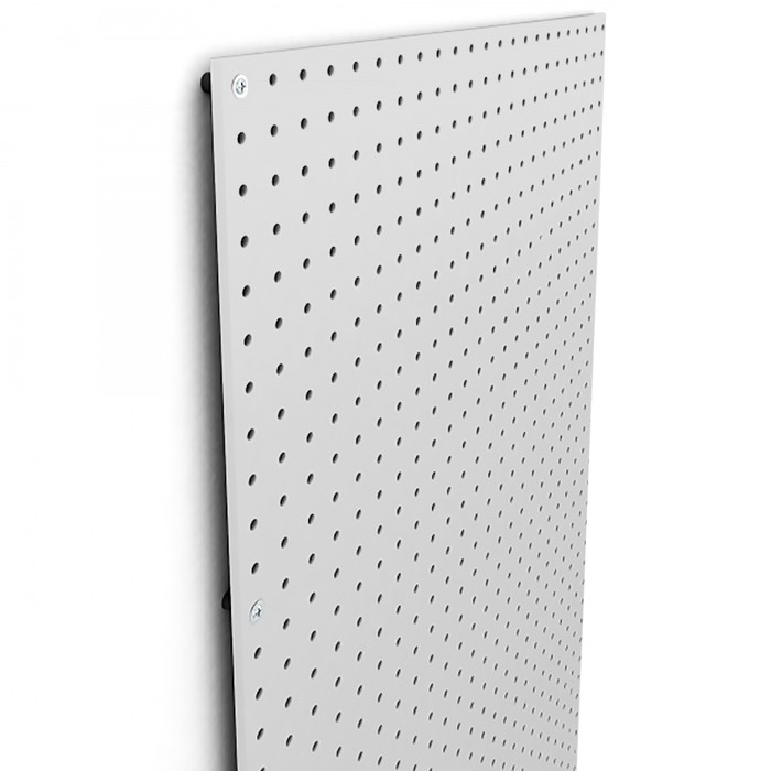 Настенная перфорированная панель односторонняя 1800*600*6, шаг 25мм, цвет серый