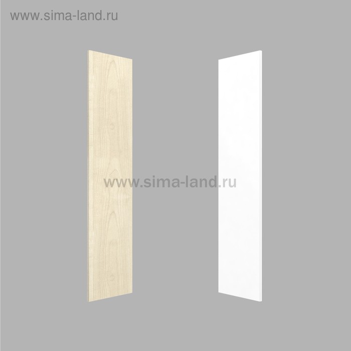 

Задняя полустенка островного стеллажа 1350×450×16 мм, цвет белый
