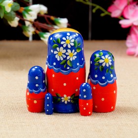 

Матрёшка "Каравай", 5 кукольная, 11х5 см