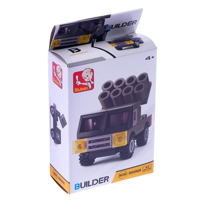 Конструктор «Ракетная установка», 44 детали