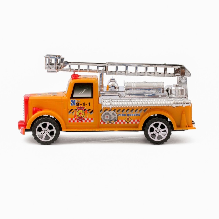 Машина инерционная Пожарная, цвета МИКС