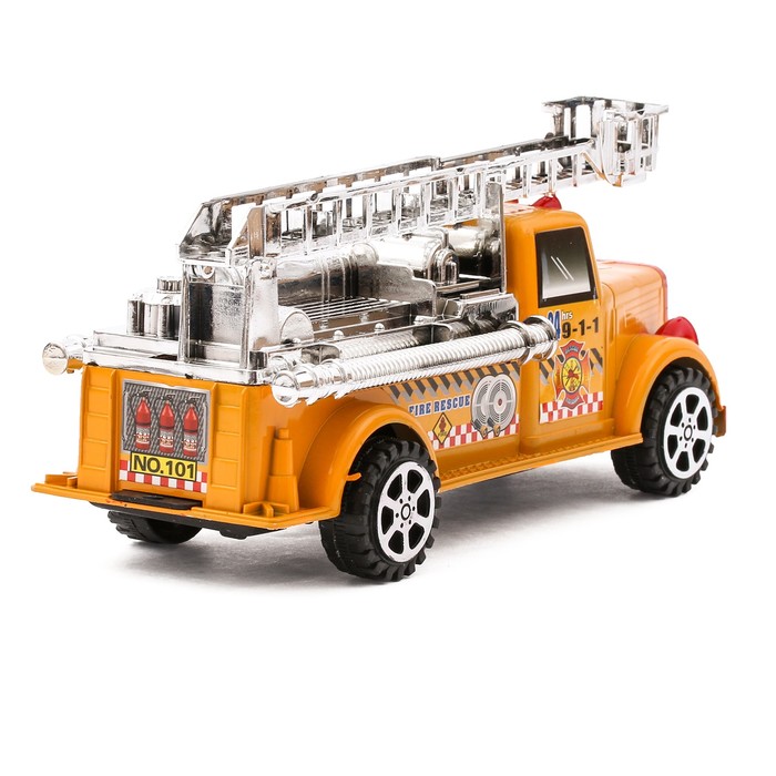 Машина инерционная Пожарная, цвета МИКС