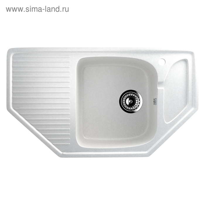 

Мойка кухонная Ulgran U109-341, 780х490 мм, цвет ультра-белый
