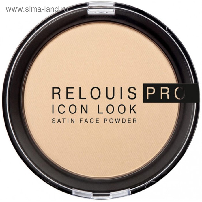 

Пудра для лица Relouis Icon Look Satin Face Powder, тон № 01