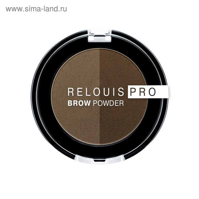 

Тени для бровей Relouis Brow Powder, тон №02 Taupe