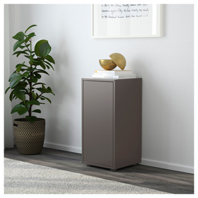 

Шкаф с дверцей и полкой ЭКЕТ, цвет темно-серый