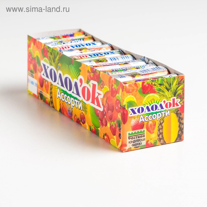 

Конфеты «Холодок» таблетированные со вкусом «Ассорти» в стике, 15 г