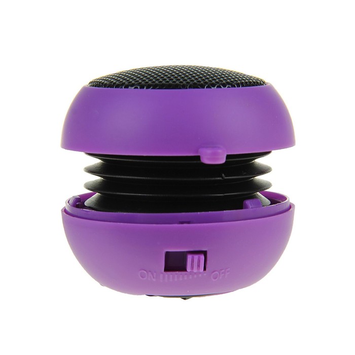 Портативная колонка для ПК/Ноутбука/Телефона, разъем 3,5 USB, работает от АКБ, пластик микс