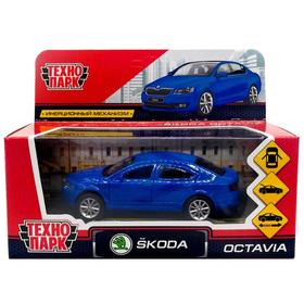 

Машина металлическая Skoda Octavia, инерционная, цвет синий, 12 см