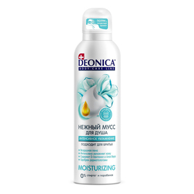 

Мусс для душа Deonica Moisturizin, 200 мл
