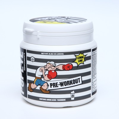 Предтренировочный комплекс POPEYE Supplenments 250g (Лимон лайм)