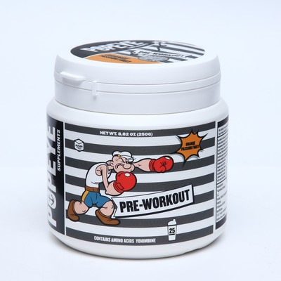 Предтренировочный комплекс POPEYE Supplenments 250g (Оранжевый маракуйя)