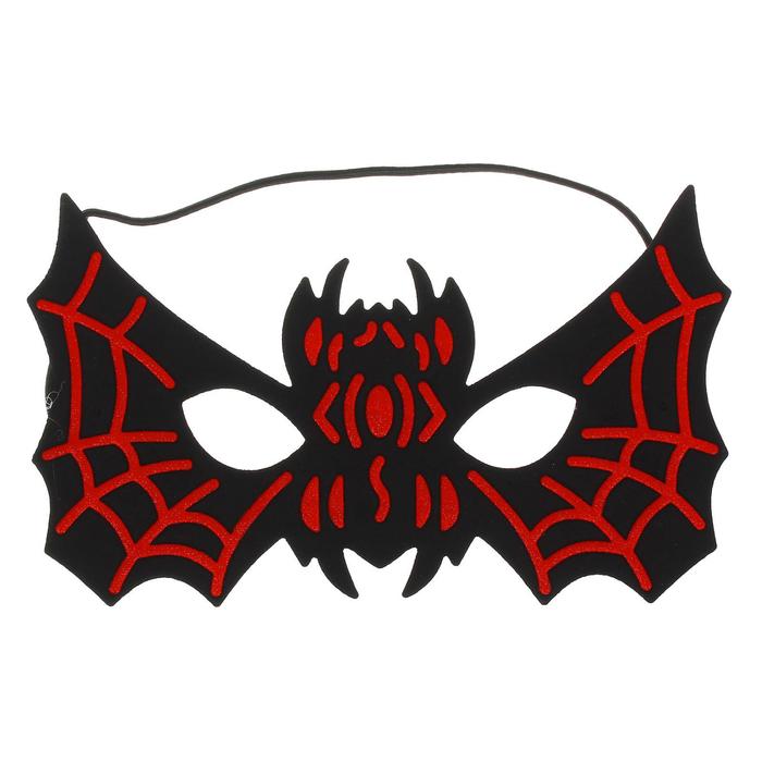 Маска «Летучая мышь», цвет чёрно-красный карнавальная маска летучая мышь цвет чёрный