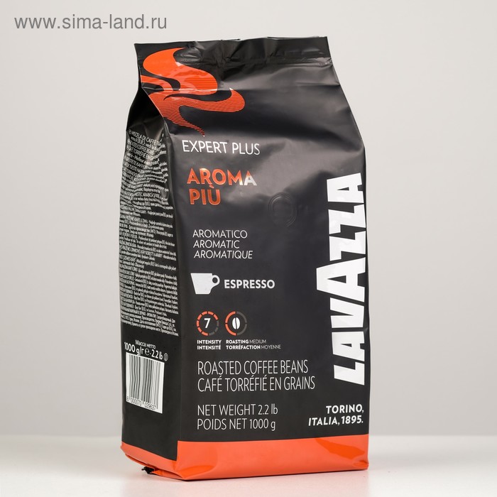 

Кофе зерновой LAVAZZA ExpertLine «Арома Пиу», 1000 г