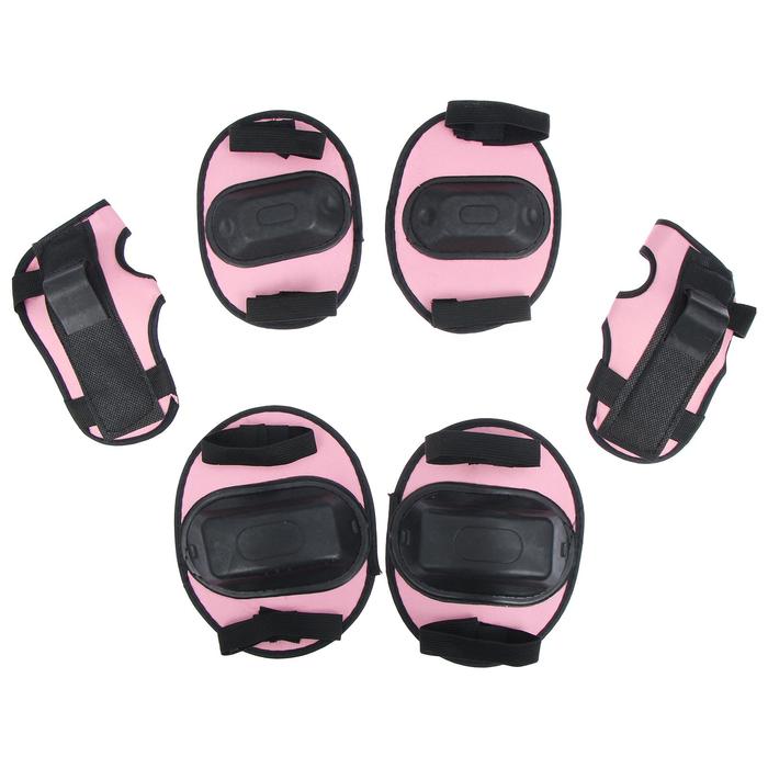 Защита роликовая OT-2011, размер S, цвет розовый