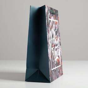 

Пакет ламинированный вертикальный «Новогодняя пора», MS 18 × 23 × 8 см