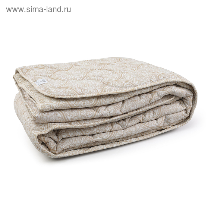Одеяло, размер 140 × 205 см, лён одеяло полутороразмерное lara home синтепоновое 140×205 см