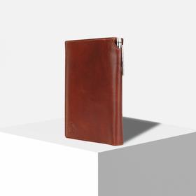 

Бумажник для документов Cross Vachetta New Cognac, с ручкой Cross, цвет рыже-коричневый