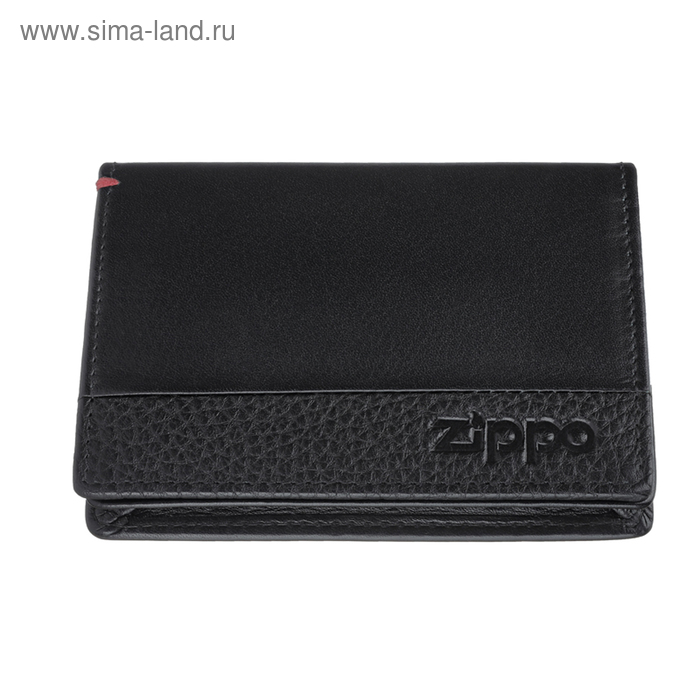 фото Держатель для карт zippo с защитой от сканирования rfid, чёрная, 10,5×1,5×7,5 см