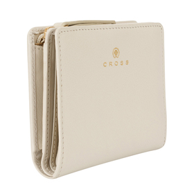 

Кошелёк Cross Monaco Ivory, кожа наппа, гладкая, цвет слоновая кость, 11×9×2,5 см