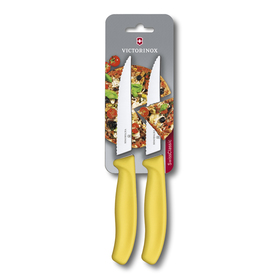

Нож для стейка и пиццы VICTORINOX SwissClassic Gourmet, 12 см, жёлтый