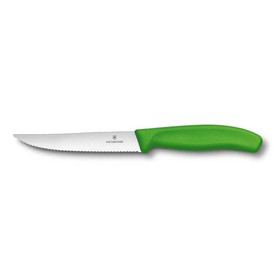 

Нож для стейка и пиццы VICTORINOX SwissClassic Gourmet, 12 см, зелёный