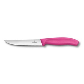

Нож для стейка и пиццы VICTORINOX SwissClassic Gourmet, 12 см, розовый