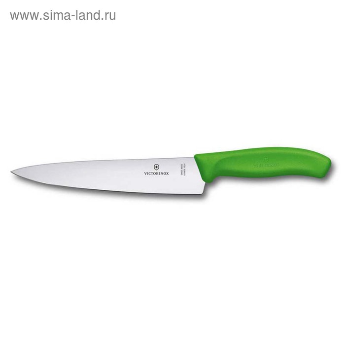 фото Нож разделочный victorinox swissclassic, 19 см, зелёный, в картонном блистере