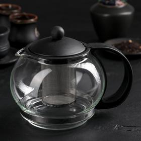 Чайник заварочный «Вдохновение», с металлическим ситом 1,25 л Ош