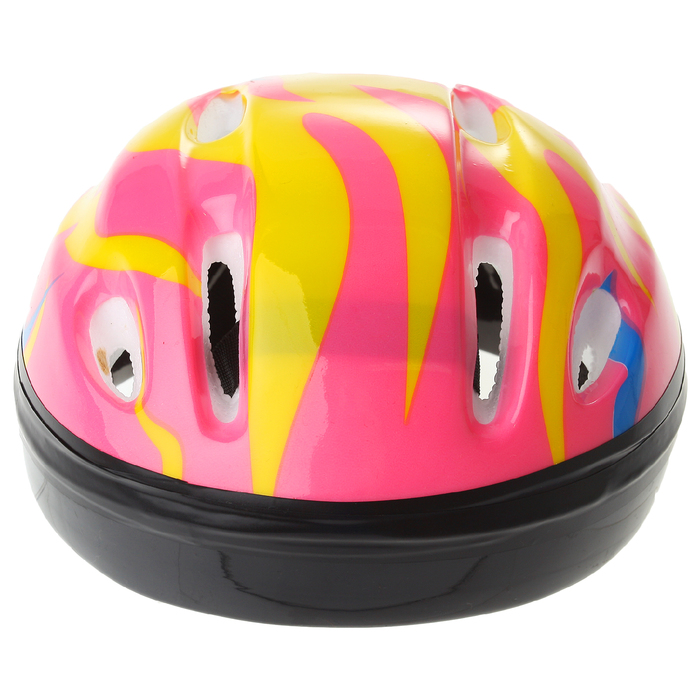 Шлем защитный детский OT-H6, размер S (52-54 см), цвет: розовый