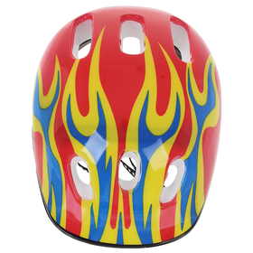 Шлем защитный детский OT-H6, размер M, 55-58 см, цвет красный от Сима-ленд